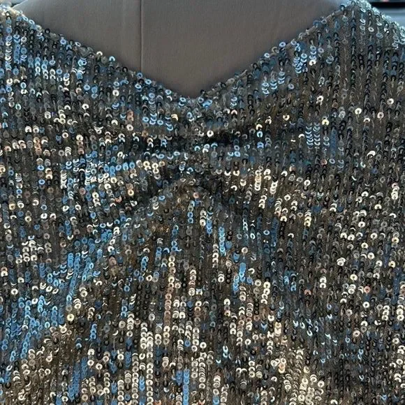 SHOW ME YOUR MUMU ANISTON MINI DRESS Holiday Christmas NYE Dress Size Medium - Picture 4 of 9